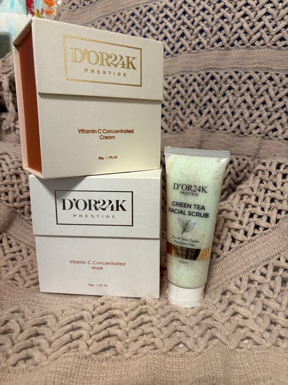 Vitamin C Bundle with Green Tea Scub
